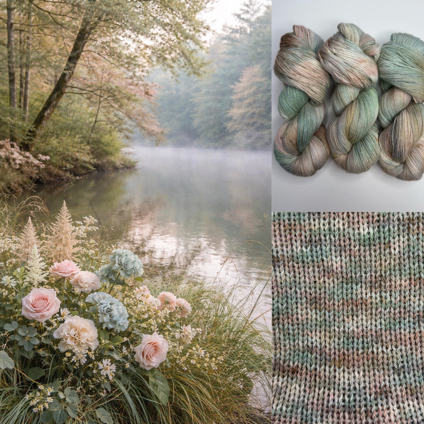 Petals and Fog (Alpaca)