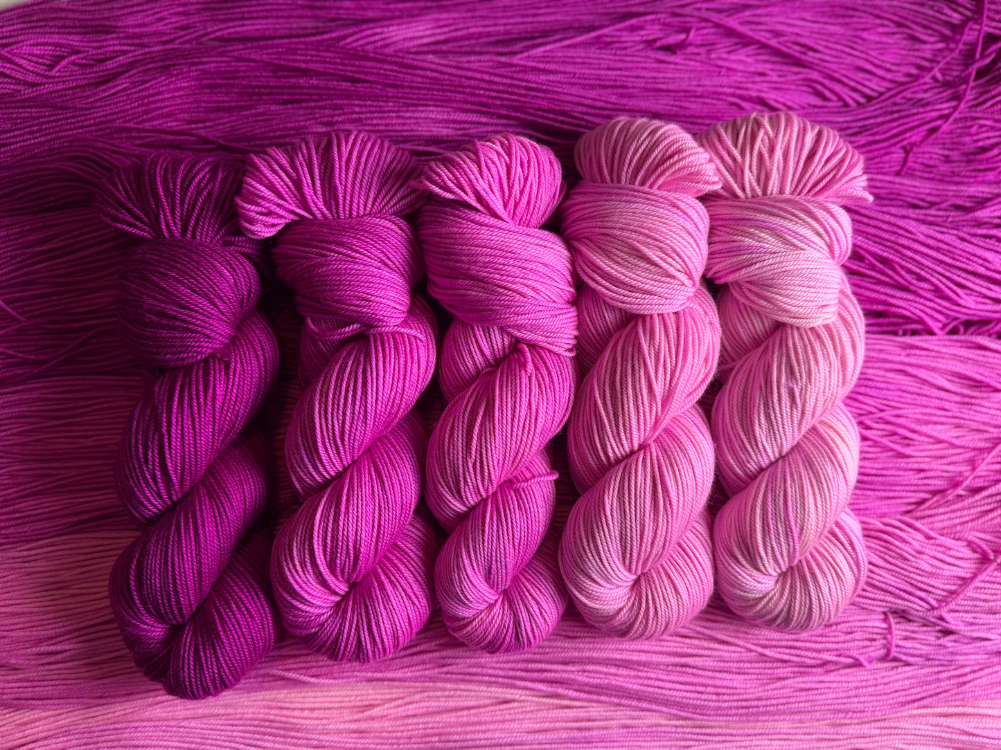 Pink Fade (5 Skein Set)